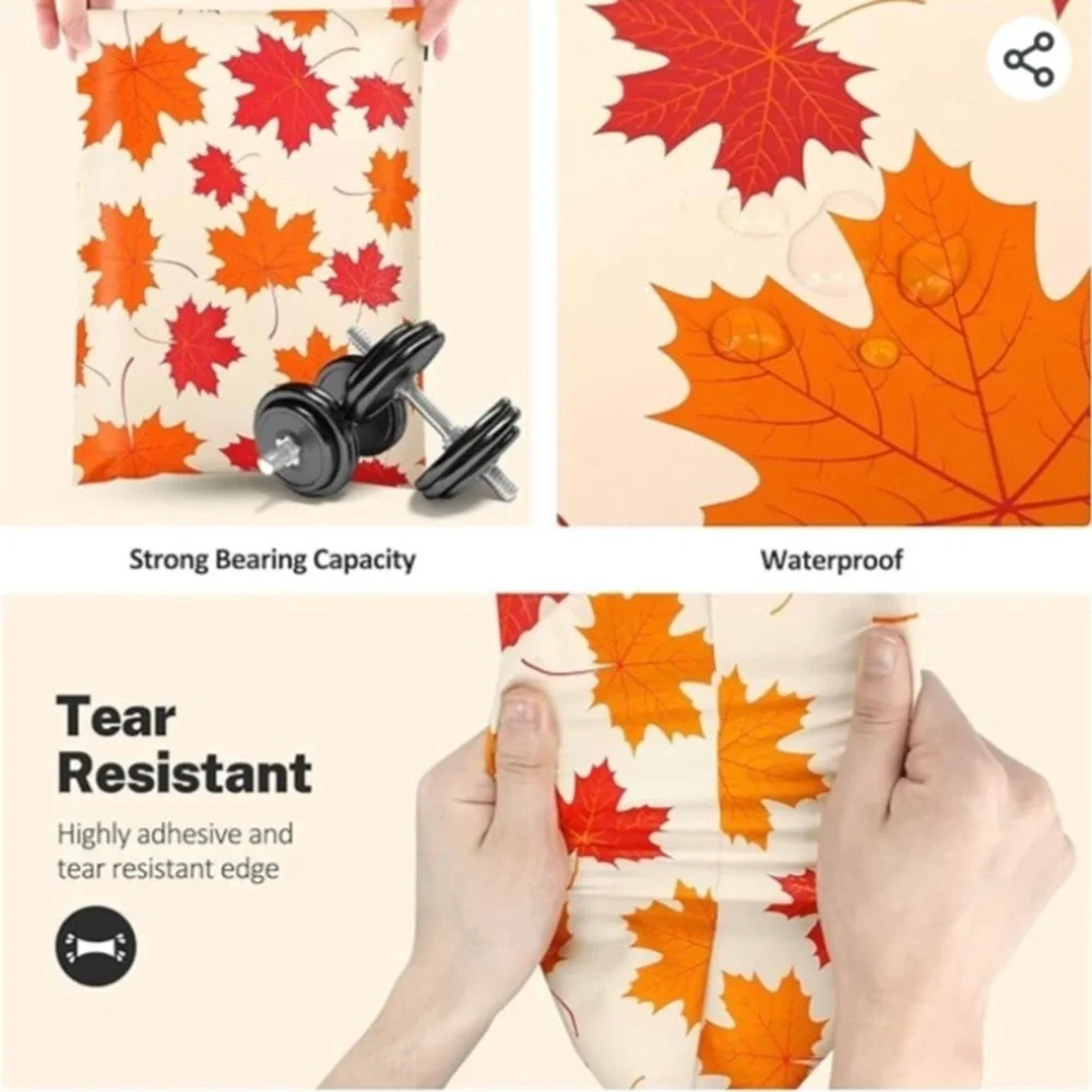 15 Count Polymailer Size Variety Bundle - FALL 01 (5/6x9 + 5/10x13 + 5/14x19)